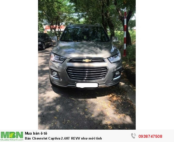 Bán Chevrolet Captiva 2.4AT REVV như mới tinh