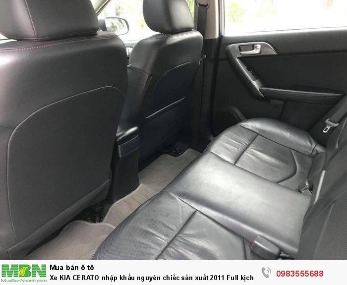 Xe KIA CERATO nhập khẩu nguyên chiếc sản xuất 2011 Full kịch đồ chính chủ Hà Nội mua từ mới cứng.