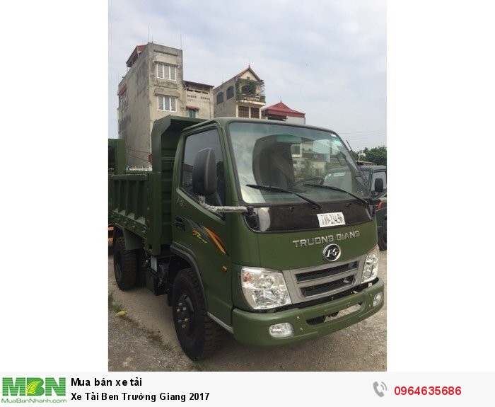 Xe Tải Ben Trường Giang 2017