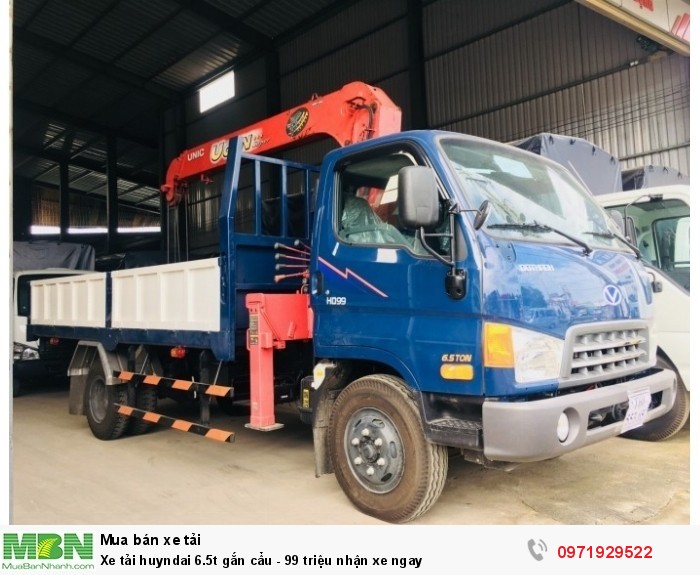 HD99 gắn cẩu unic343