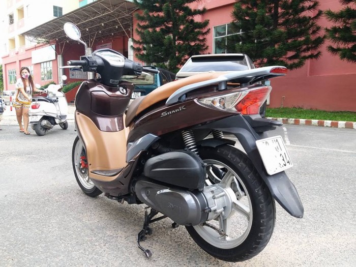 Sym Shark 125 Kiểu Dáng SH Phiên Bản Number One Tuyệt Đẹp