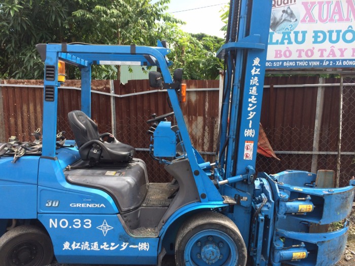 Xe Nâng Mitsubishi Kẹp Giấy 3 Tấn Giá Rẻ
