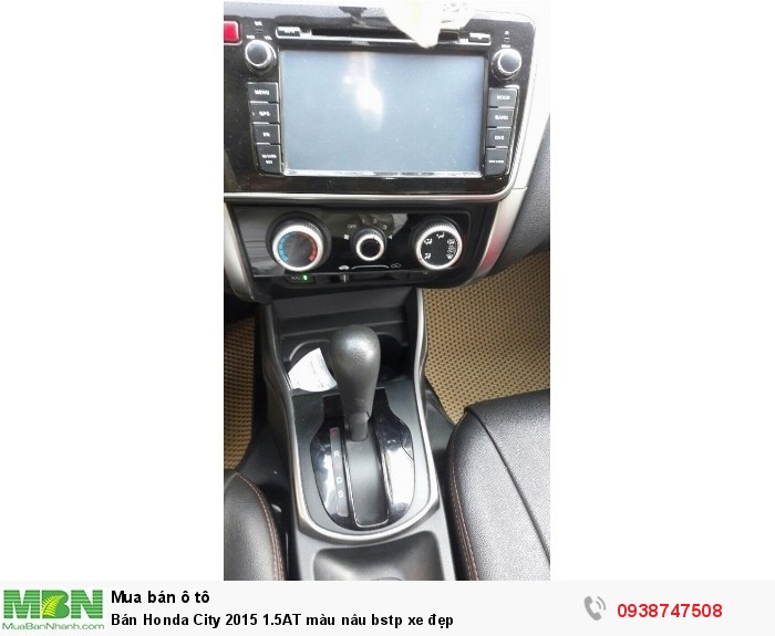 Bán Honda City 2015 1.5AT màu nâu bstp xe đẹp