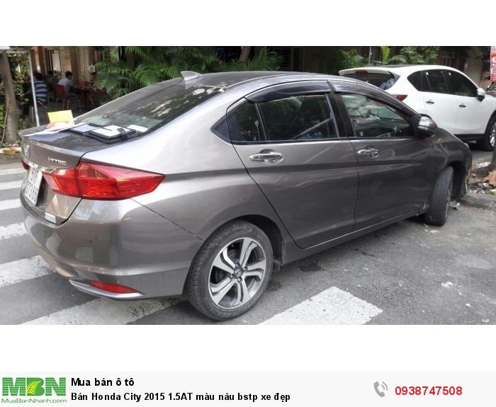 Bán Honda City 2015 1.5AT màu nâu bstp xe đẹp