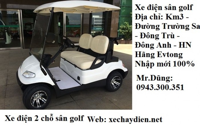 Xe điện sân golf nhập mới giá tốt