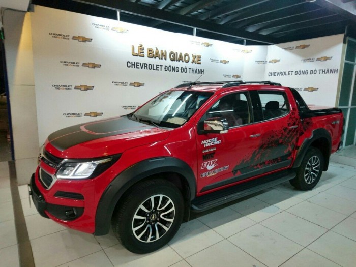 Xe Chevrolet Colorado 2017 mới, trả góp lên tới 100% nhiều ưu đãi