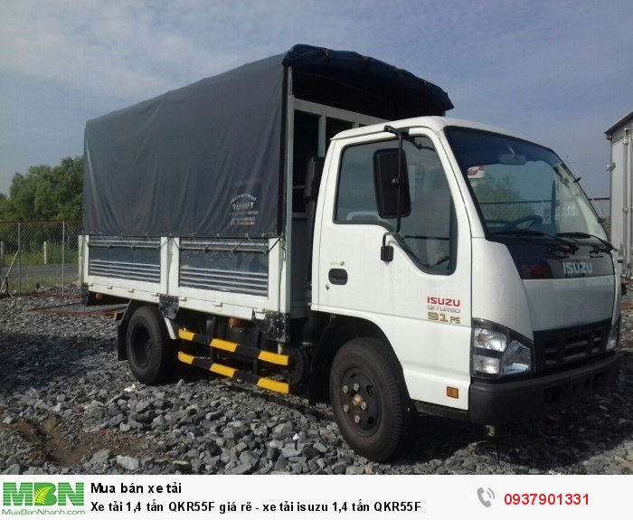 Xe tải 1,4 tấn QKR55F giá rẽ - xe tải isuzu 1,4 tấn QKR55F