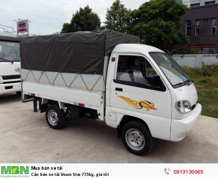 Cần bán xe tải Veam Star 735kg, giá tốt