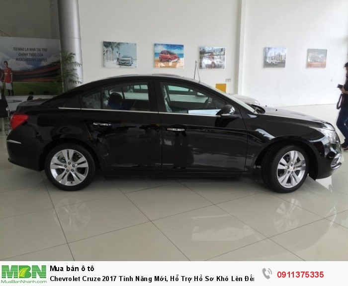 Chevrolet Cruze 2017 Tính Năng Mới, Hỗ Trợ Hồ Sơ Khó Lên Đến 90% – 100%