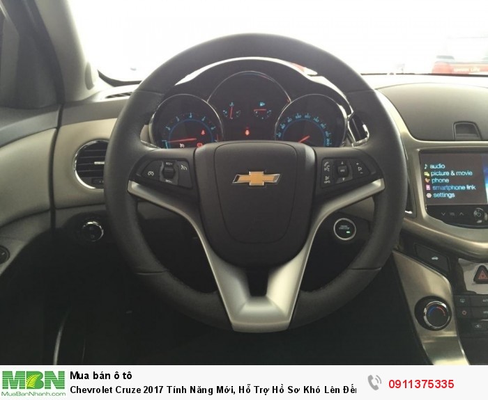 Chevrolet Cruze 2017 Tính Năng Mới, Hỗ Trợ Hồ Sơ Khó Lên Đến 90% – 100%