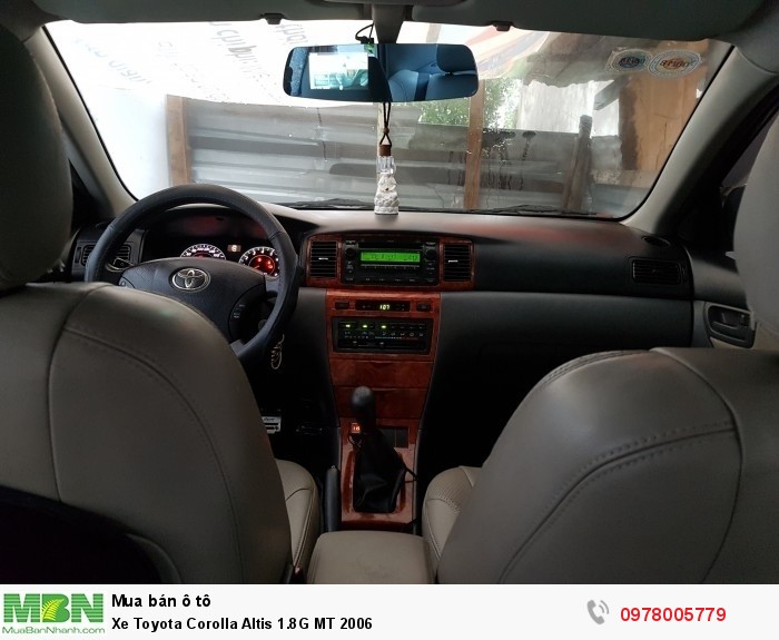 Xe Toyota Corolla Altis 1.8G MT 2006