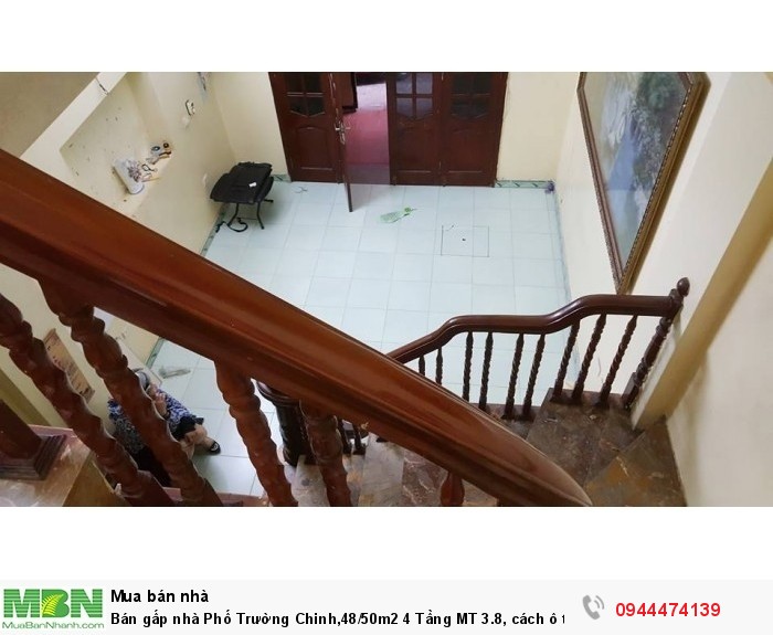 Bán gấp nhà Phố Trường Chinh,48/50m2 4 Tầng MT 3.8, cách ô tô 10m.