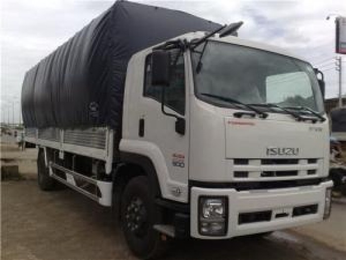 Xe tải isuzu 9t thùng bạt giá bao nhiêu?