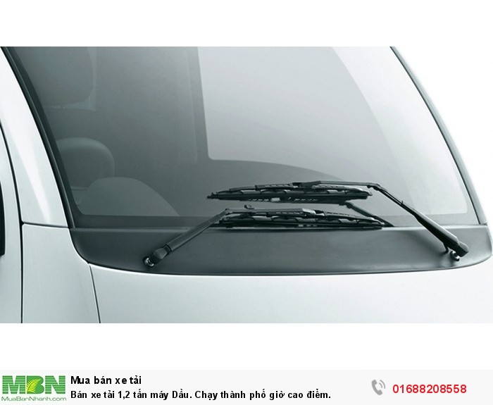 Bán xe tải 1,2 tấn máy Dầu. Chạy thành phố giờ cao điểm.