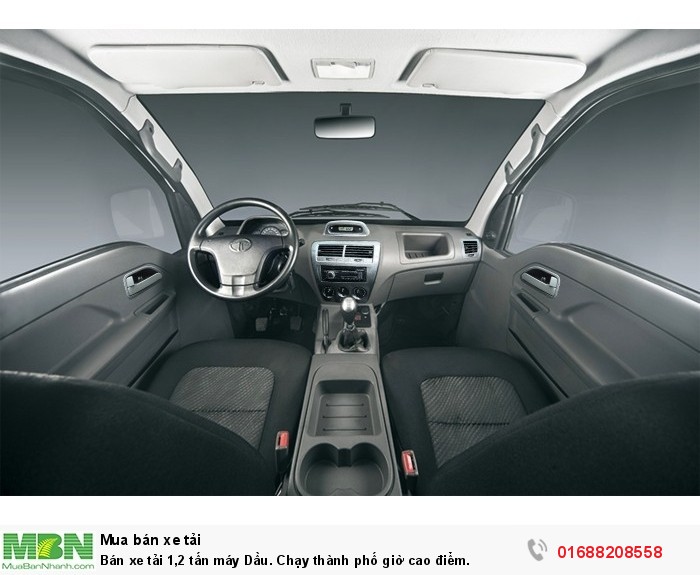 Bán xe tải 1,2 tấn máy Dầu. Chạy thành phố giờ cao điểm.