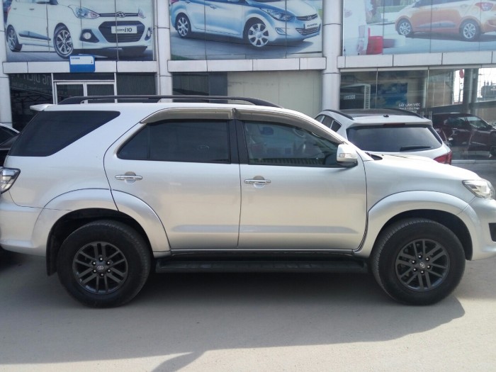 TBán xe Fortuner 2.5MT, số sàn, máy dầu, 2015, biển SG, hỗ trợ góp 75%