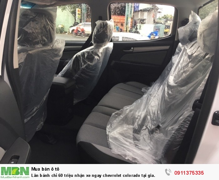 Lăn bánh chỉ 60 triệu nhận xe ngay chevrolet colorado tại gia.