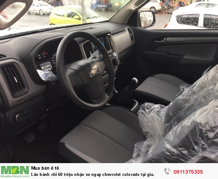 Lăn bánh chỉ 60 triệu nhận xe ngay chevrolet colorado tại gia.