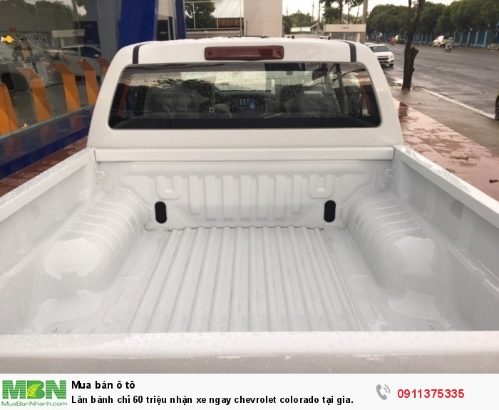 Lăn bánh chỉ 60 triệu nhận xe ngay chevrolet colorado tại gia.