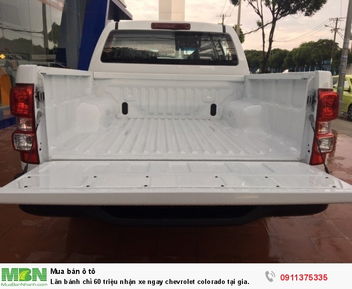 Lăn bánh chỉ 60 triệu nhận xe ngay chevrolet colorado tại gia.