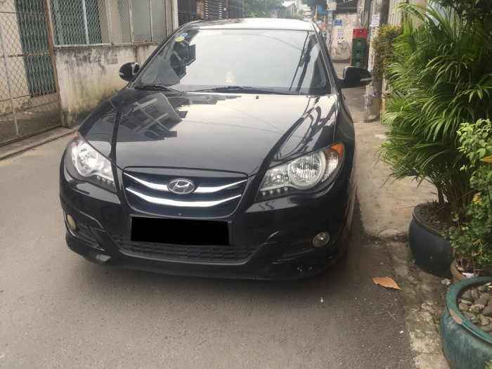 Bán xe Hyundai Avante mt 2013 màu đen 435tr