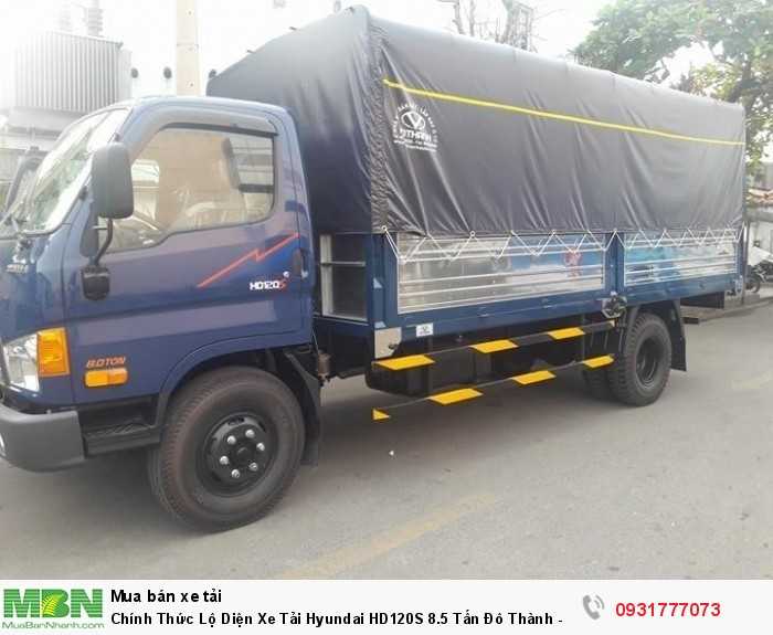 Chính Thức Lộ Diện Xe Tải Hyundai HD120S 8.5 Tấn Đô Thành - Hỗ Trợ Trả Góp 80%