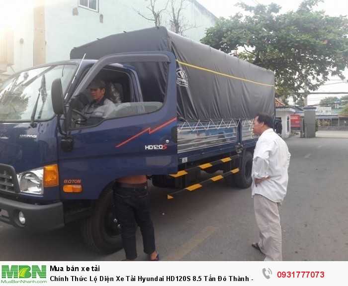Chính Thức Lộ Diện Xe Tải Hyundai HD120S 8.5 Tấn Đô Thành - Hỗ Trợ Trả Góp 80%