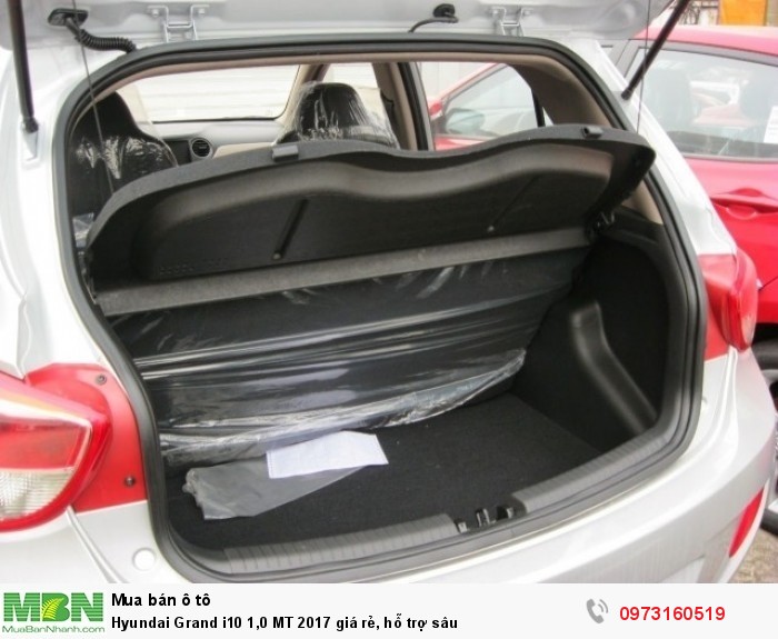 Hyundai Grand i10 1,0 MT 2017 giá rẻ, hỗ trợ sâu
