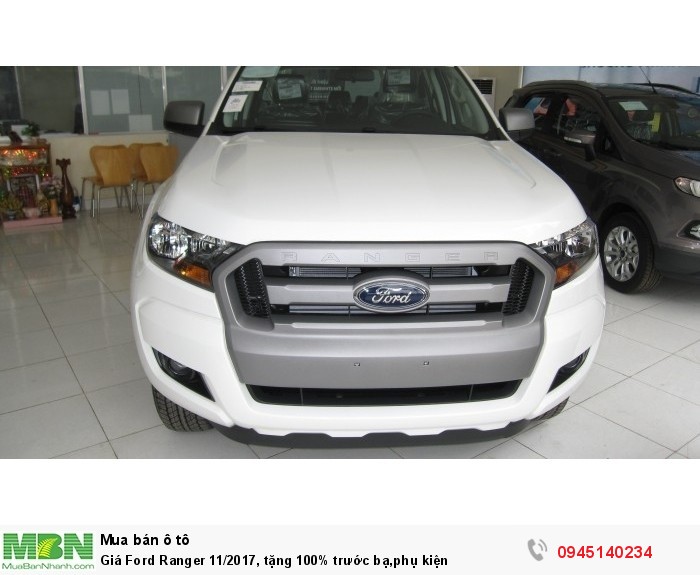 Giá Ford Ranger 12/2017,Giá tốt nhất, tặng phụ kiện