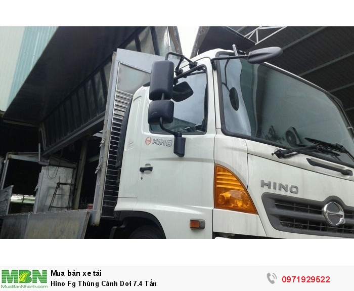 Hino Fg Thùng Cánh Dơi 7.4 Tấn