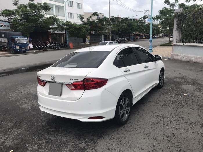 Bán xe Honda City 2014 AT màu trắng 465tr