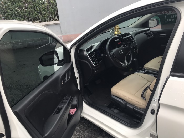 Bán xe Honda City 2014 AT màu trắng 465tr