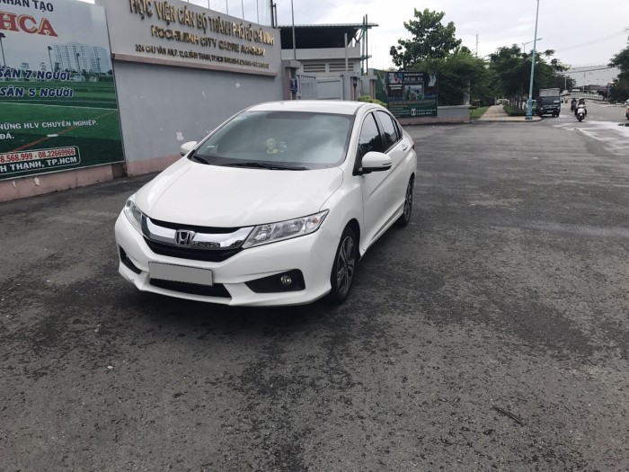 Bán xe Honda City 2014 AT màu trắng 465tr