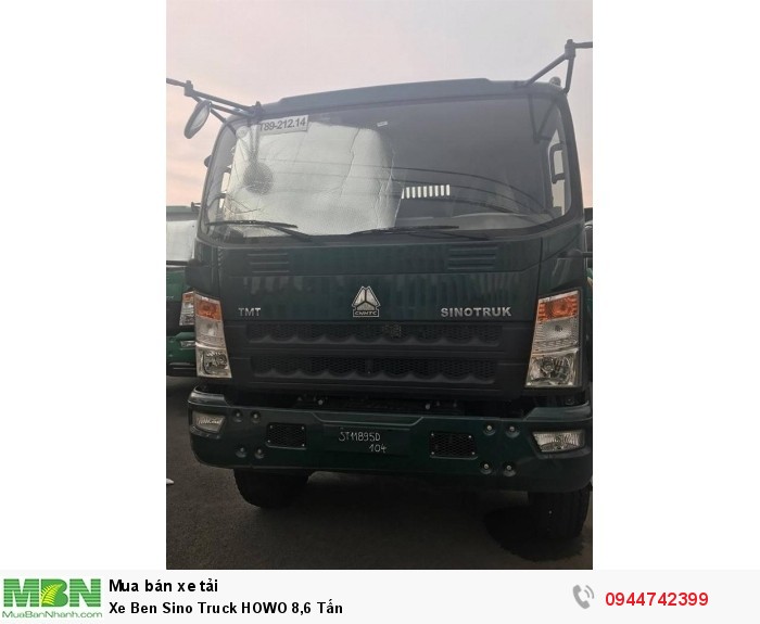 Xe Ben Sino Truck HOWO 8,6 Tấn