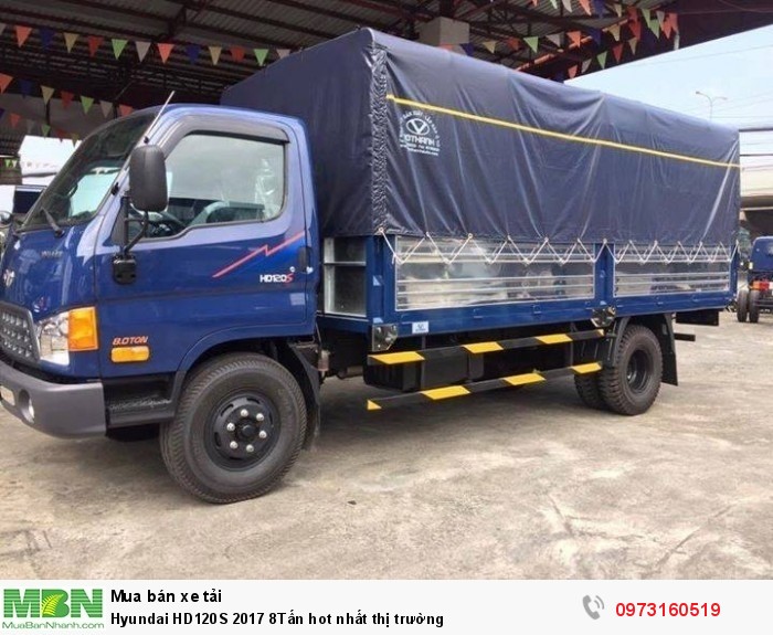 Hyundai HD120S 2017 8Tấn hot nhất thị trường