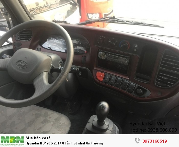 Hyundai HD120S 2017 8Tấn hot nhất thị trường
