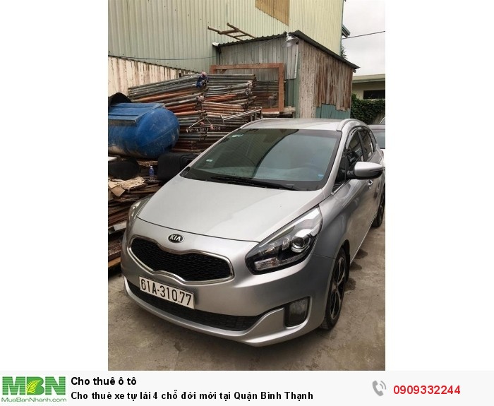 Cho thuê xe tự lái 4 chỗ đời mới tại Quận Bình Thạnh