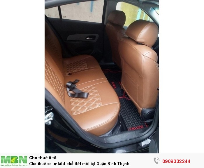 Cho thuê xe tự lái 4 chỗ đời mới tại Quận Bình Thạnh