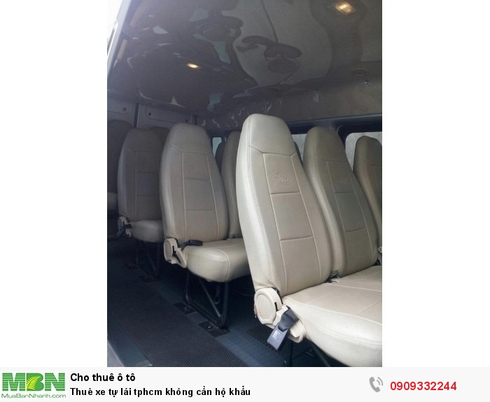 Thuê xe tự lái tphcm không cần hộ khẩu