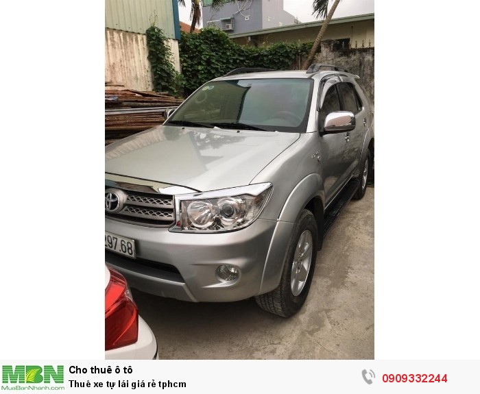 Thuê xe tự lái giá rẻ tphcm