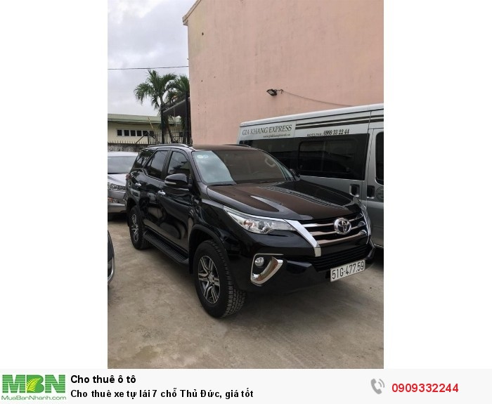 Cho thuê xe tự lái 7 chỗ Thủ Đức, giá tốt