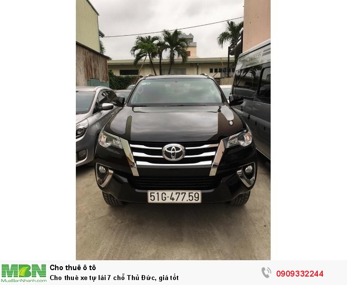 Cho thuê xe tự lái 7 chỗ Thủ Đức, giá tốt