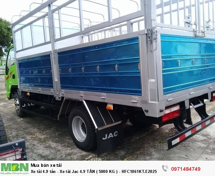 Xe tải 4.9 tấn - Xe tải Jac 4.9 TẤN ( 5000 KG ) - HFC1061KT.E2025