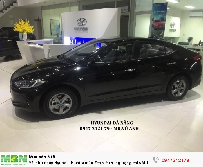 Sở hữu ngay Hyundai Elantra màu đen siêu sang trọng chỉ với 100 triệu trong tháng 11!