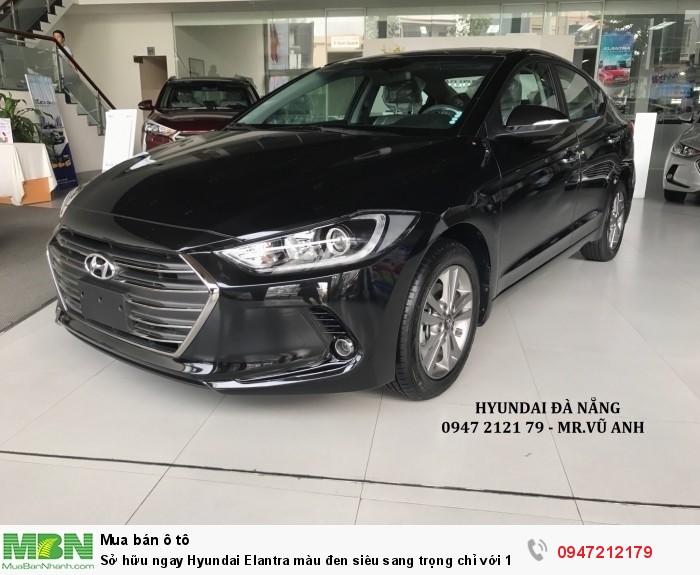 Sở hữu ngay Hyundai Elantra màu đen siêu sang trọng chỉ với 100 triệu trong tháng 11!