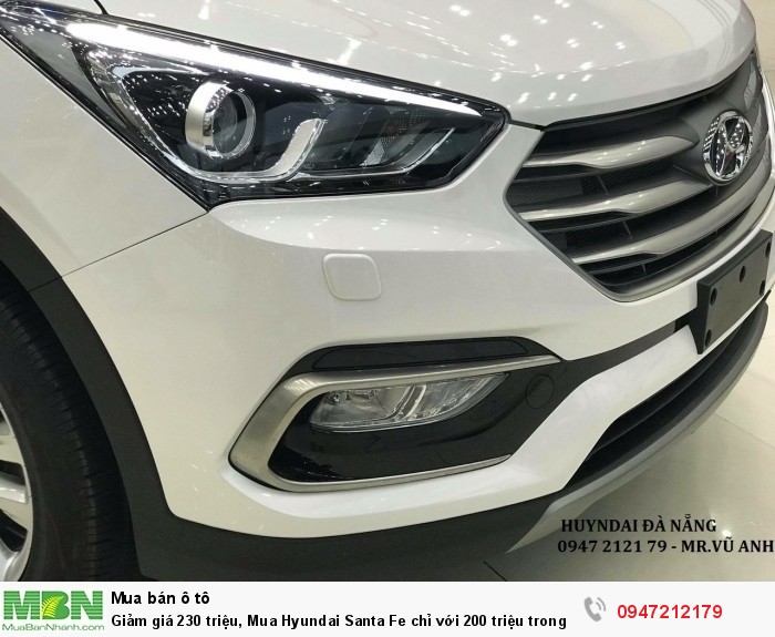 Giảm giá 230 triệu, Mua Hyundai Santa Fe chỉ với 200 triệu trong tháng 11