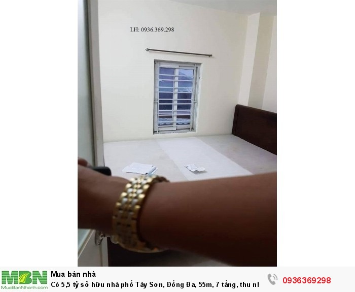 Có 5,5 tỷ sở hữu nhà phố Tây Sơn, Đống Đa, 55m, 7 tầng, thu nhập 50tr/tháng?