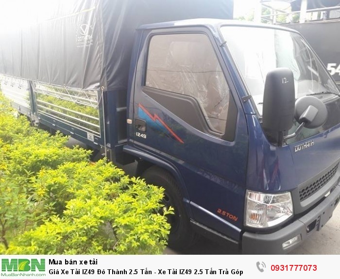 Giá Xe Tải IZ49 Đô Thành 2.5 Tấn - Xe Tải IZ49 2.5 Tấn Trả Góp