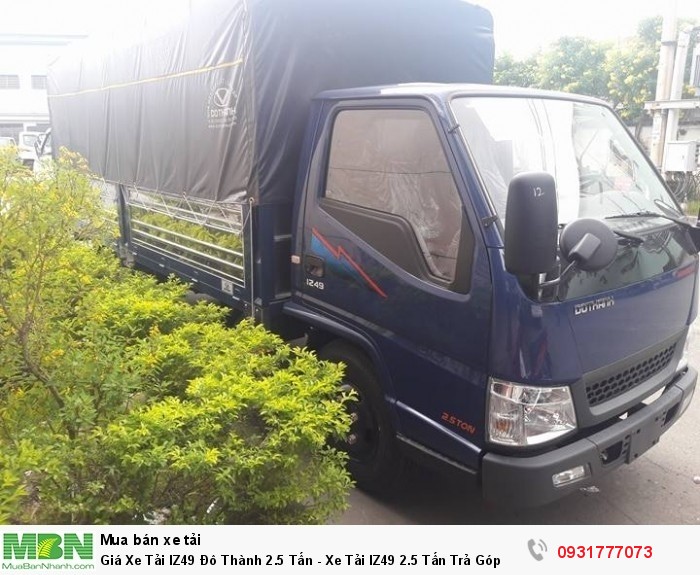Giá Xe Tải IZ49 Đô Thành 2.5 Tấn - Xe Tải IZ49 2.5 Tấn Trả Góp
