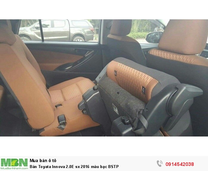Bán Toyata Innova 2.0E sx 2016 màu bạc BSTP